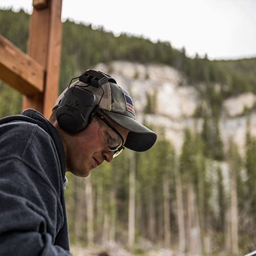 Walker's XCEL 500BT Electronic Active Shooting Hearing Protection & Enhancement Earmuffs w/ 4 Listening Modes & Bluetooth Connectivity, Gray (2 Pack) Walker's