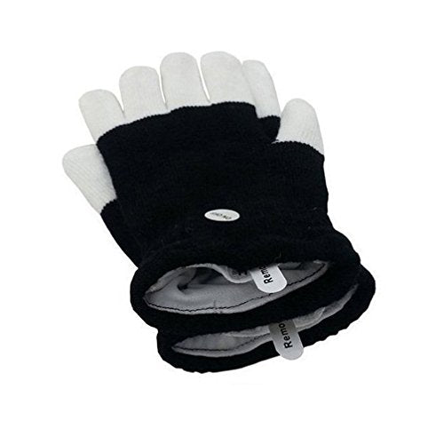 Luwint Children LED Finger Light Up Gloves - Glow Flashing Cool Fun Toys for Kids, Boy Girl 7-12 Years Luwint