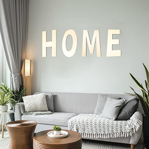 GDGDSY Unfinished Wood Letters, 14 Inch Blank Wooden Letters Wood Letter for Decoration. (B) GDGDSY