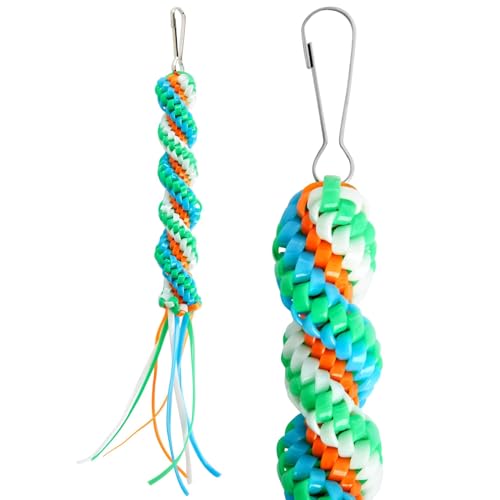 Lanyard String Boondoggle Kit with 10 Rolls (40 Yards Each) for Keychains and Bracelets (100 Total Pieces) Bright Creations