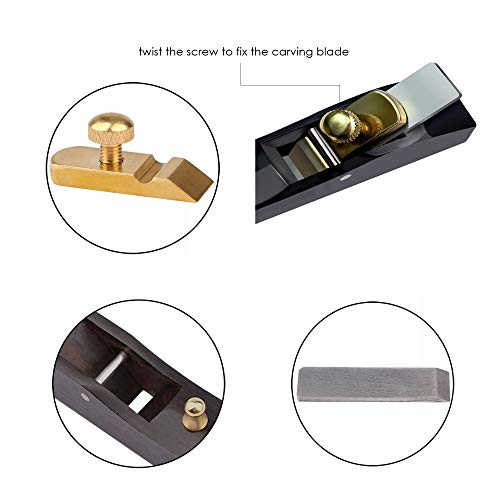 YOGEON Mini Wood Planer,Small Hand planer,Block Hand Plane,Wood plane, Woodcraft Hand Tool, Perfect for Woodworking, Trimming, Wood Planing, Surface YOGEON