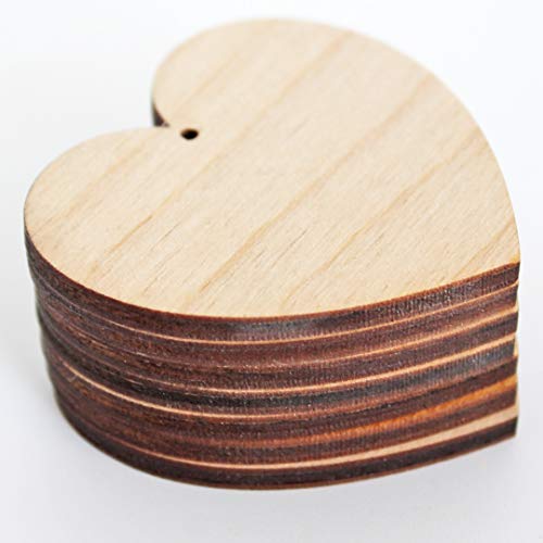 ALL SIZES BULK (12pc to 100pc) Unfinished Wood Laser Cutout Solid Heart Dangle Earring Jewelry Blanks Shape Crafts Made in Texas Texan Wood Crafts