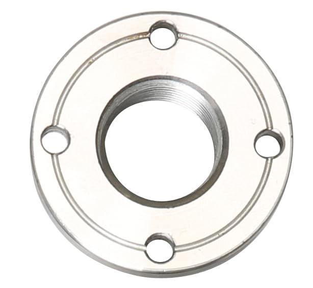 VINWOX 2" Wood Lathe Steel Faceplate, 1”x8TPI Spindle Thread Woodworking Machine Chuck Face Plate VINWOX