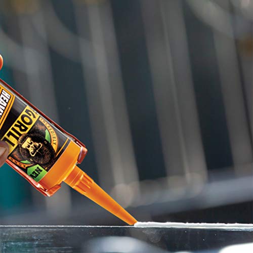 Gorilla Heavy Duty Ultimate Construction Adhesive, 9 Ounce Cartridge, White, (Pack of 2) Gorilla