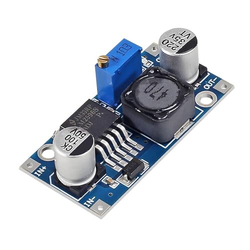 5 Pack LM2596 DC to DC Buck Converter 3.0-40V to 1.5-35V Power Supply Step Down Module AITRIP
