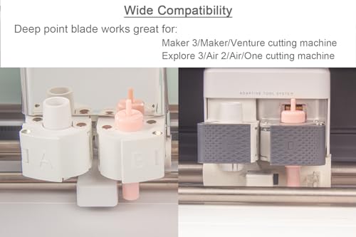 Bonded Fabric Blade for Maker 3/Maker/Venture/Explore 3/Air 2/Air/One, Bonded Fabric Blade and Housing for Cutting Bonded Fabrics: Bonded OVAN