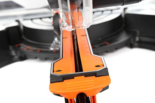 WEN MM0713 9.5-Amp 7.25-Inch Single Bevel Compact Sliding Compound Miter Saw with LED Cutline Guide, Black WEN