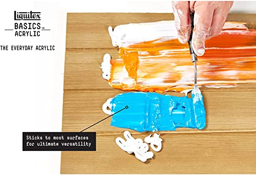 Liquitex BASICS Acrylic Paint Set, 72 x 22ml (0.74-oz) Tube Paint Set Liquitex