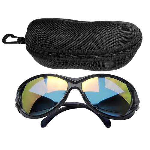 MCWlaser CO2 Laser Safety Glasses 10600nm 10.6um Reflective Type Protective Goggles CO2 Laser Eyewear for CO2 Laser Engraving Cuttinge Beauty EP-25 MCWlaser