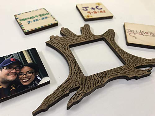 50pc Blank Wedding Tree Puzzle Guest Book Alternative. Add Your Own Personalization. A Great Guest Book Idea For a Wedding Reception, Birthday, Baby WoodArtSupply