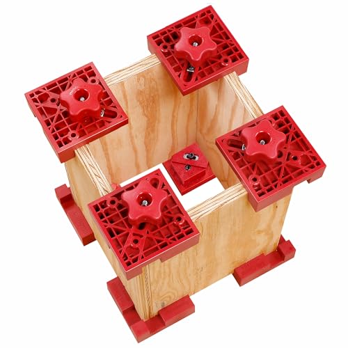 Woodpeckers M2 Box Clamps, 2 Pack, Versatile Woodworking Clamps for Quick and Easy 90 Degree Joints Woodpeckers