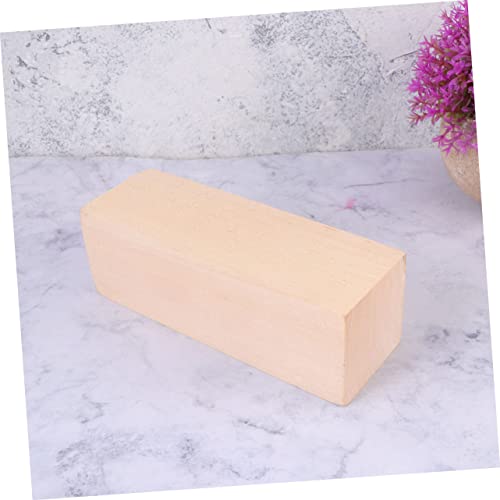 COHEALI Pieces Wood Blocks Wood Carving Blocks Wood Carving Kit Wood Bricks Unfinished Wood Cubes Wood Embellishment Whittling Blocks Unpainted COHEALI