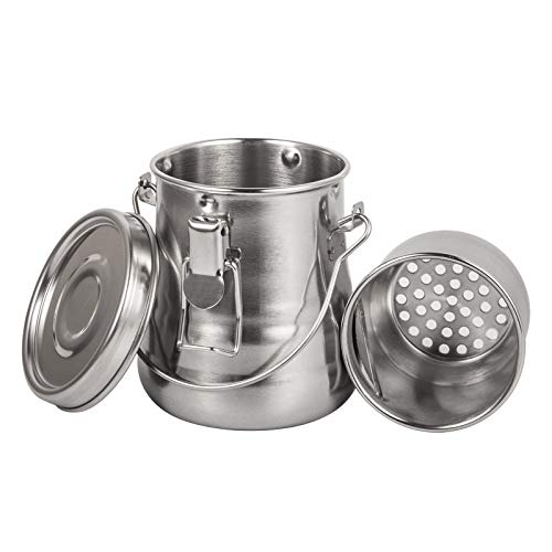 MyLifeUNIT Paint Brush Washer, Airtight Stainless Steel Brush Cleaner for Painting (Medium) MyLifeUNIT