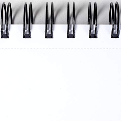 Sketch Pad 9"x12", 2 Pack, 100 GSM, 100 Sheets Perforated (Pack of 2 - Jumbo Sketchbook Pads 9" x 12") ARTISTIK