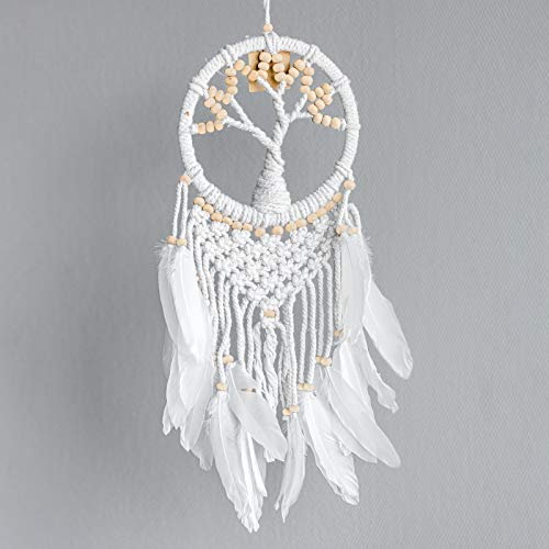 200 Pieces Large Hole Wooden Beads for Macrame Natural Round Wood Loose Beads Unfinished Wood Spacer Beads for Bracelet Pendants Crafts DIY Jewelry Yaomiao