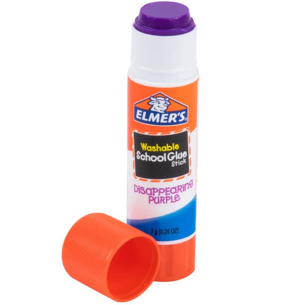 The Mega Deals Elmers Glue Sticks, 0.21 Ounce – Glue Sticks 8 Count Purple Glue Stick The Mega Deals