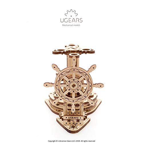 UGEARS Mechanical Wooden 3D Puzzle Model Wheel-Organizer Set UGEARS