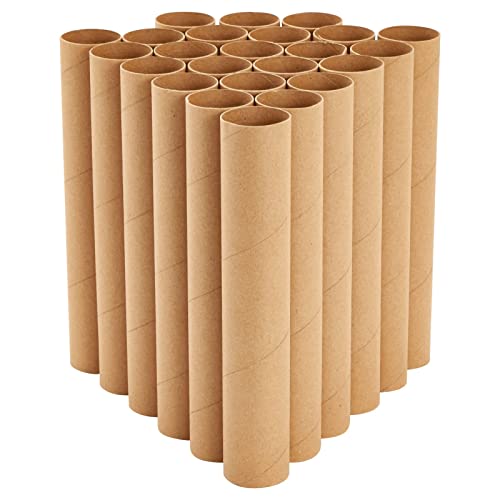 Bright Creations 24 Pack Brown Cardboard Tubes for Crafts, Empty Paper –  WoodArtSupply