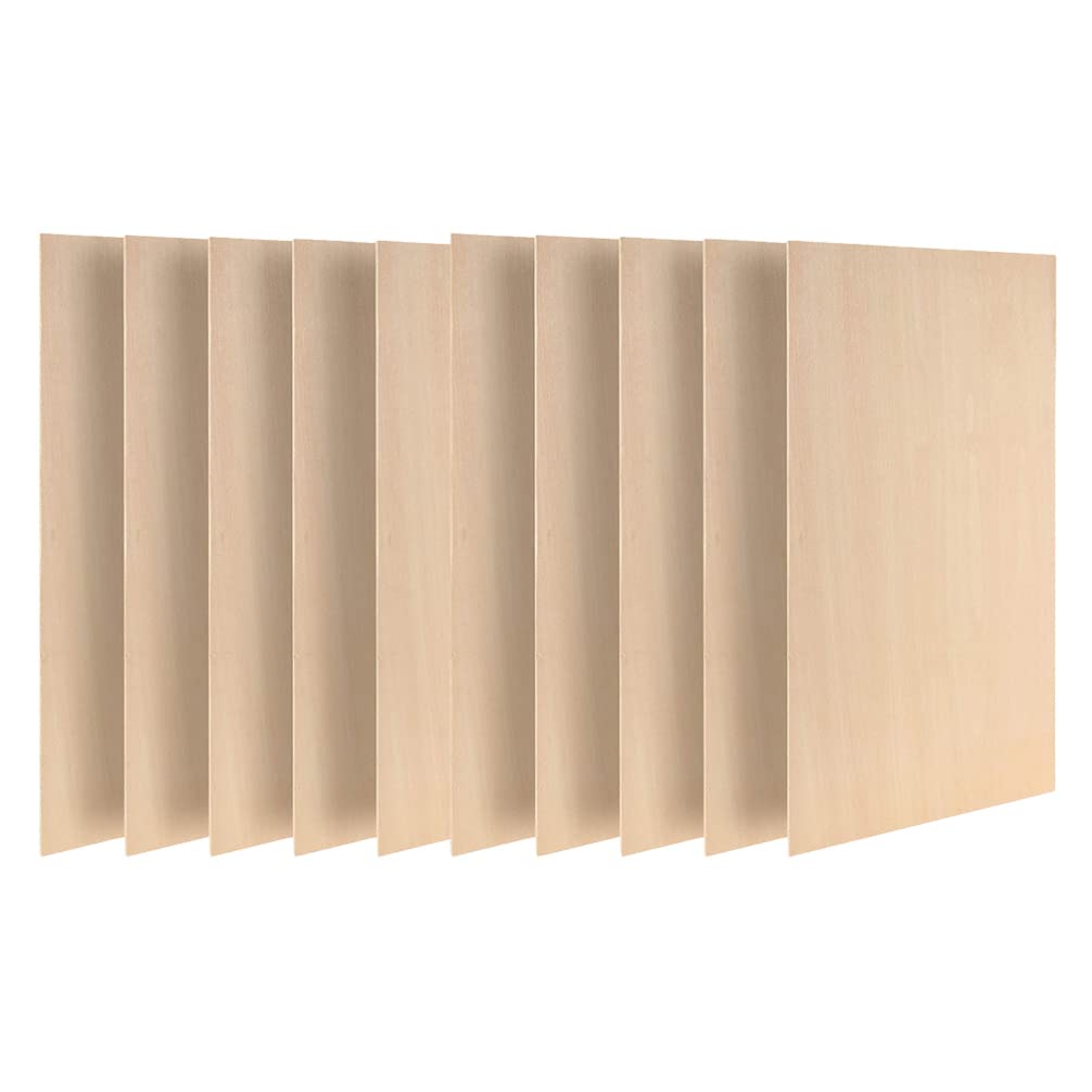 Sewroro 10pcs Pieces Rectangular Veneer Wooden Square Coasters Rectangular Wood Chips Balsa Wood DIY Wood Planks Wood Board Home Decoration Sewroro