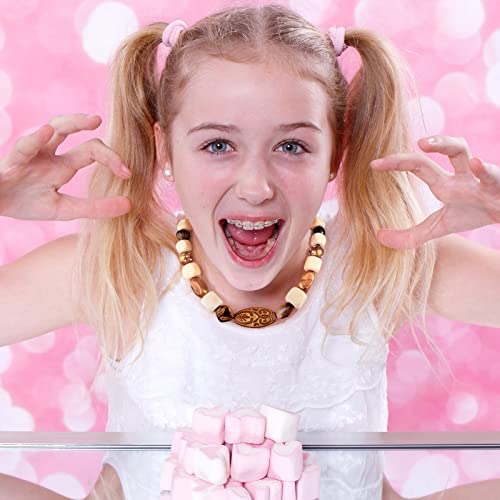 Craftdady 400pcs Natural Unfinished Cube Wood Beads Large Hole Blank Unpainted Square Wooden Loose Beads 10-16mm for Necklace Bracelet DIY Jewelry Craftdady