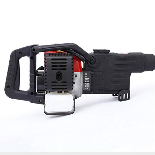 32.7CC Demolition Hammer Gas Powered, 2-Stroke 2.4HP Gasoline Hammer Drills Concrete Breaker with 3 Drills & 2 Chisels CNCEST