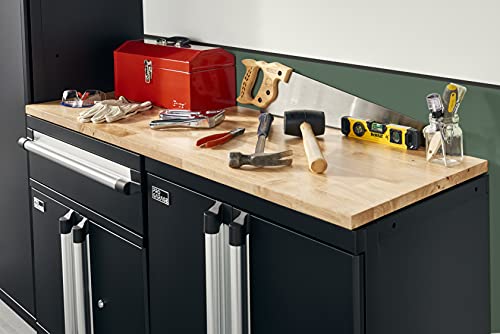 ClosetMaid ProGarage Workbench Top, Heavy Duty Rubberwood, Scratch Resistant, Durable, for Garage or Workshop ClosetMaid