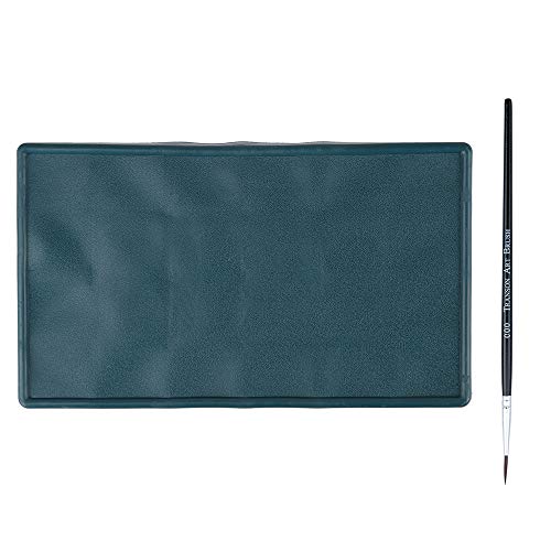 Transon Artist Paint Saver Palette 24 Wells with 1 Fine Paintbrush TRANSON