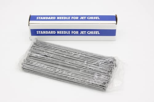 Prounique Chisel Tip Replacement Needles,7inch 100pcs Replacement Needle Set for Electric & Air Needle Scaler Prounique