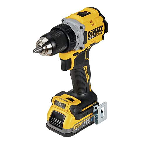 DEWALT 20V MAX XR Cordless Drill Kit, Drill and Driver, 1/2", Batteries, Charger, and Bag Included(DCD800E2) DEWALT