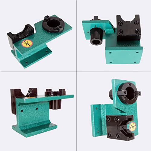 waltyotur CAT40 Tool Holder Tightening Fixture, Universal CNC Tighten Tool Holder Clamping Tightening Fixture for Worktable, Toolcart waltyotur