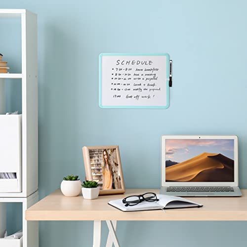 Mr. Pen- Dry Erase Board, 14” x 11” with a Black Dry Erase Marker, Mint Green Frame, Small White Board Dry Erase, Dry Erase Board Small Dry Erase Mr. Pen