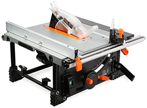 WEN TT0811 11-Amp 8.25-Inch Compact Benchtop Jobsite Table Saw, Black WEN