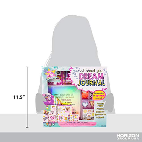 Just My Style Create Your Own Custom Dream Journal by Horizon Group USA Just My Style