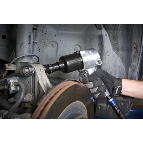 Ingersoll Rand 231C 1/2” Drive Air Impact Wrench – Lightweight, Max 600 ft-lbs Torque Output, Adjustable Power, Twin Hammer, Silver, 3.4 x 8.2 x 8.8 Ingersoll Rand
