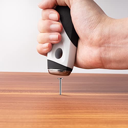 Mister Rui Paint Scraper, 2 Inch Metal Small Putty Knife Scraper Tool for Wood, Stainless Steel Knife Paint Scraper with Hammer End, 2 Inch Paint Mister Rui