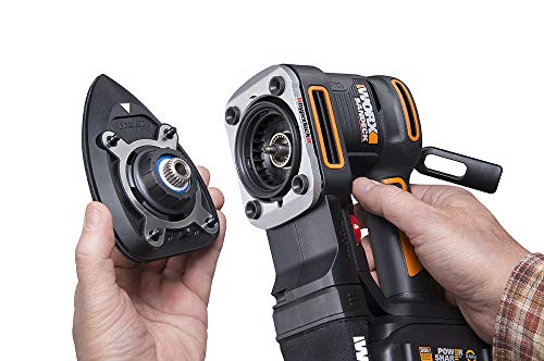 WORX WX820L 20V Power Share Sandeck 5-in-1 Cordless Multi-Sander (Battery & Charger Included) WORX