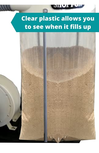 Buckeye Farms Dust Collector Bags Compatible with Shop Fox Dust Collector Bags | 5 Pack | Made in USA Buckeye Farms