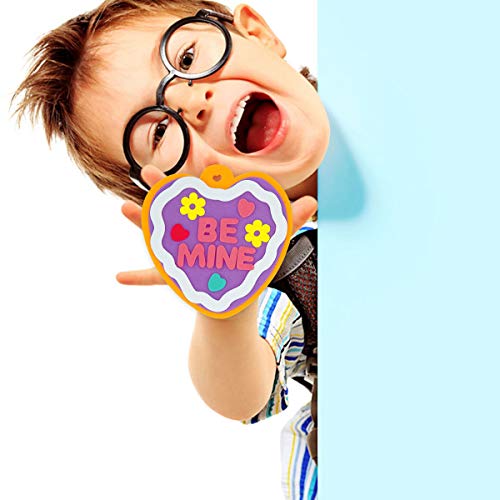 Valentines Day Foam Heart Crafts Kit in Bulk for Kids Classroom Exchange Gifts Party Favor Valentines Day Craft 12Pcs ceiba tree