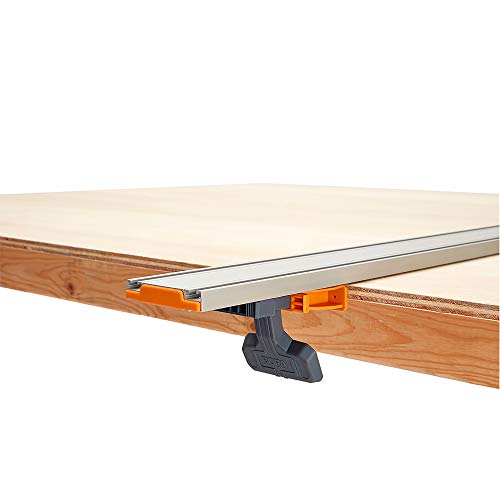 BORA 50” NGX Clamp Edge, Straight Cut Guide for Circular Saws, Easy to Use, Great for Cross-Cutting Plywood Sheets and Routing Dados, 544050 Bora