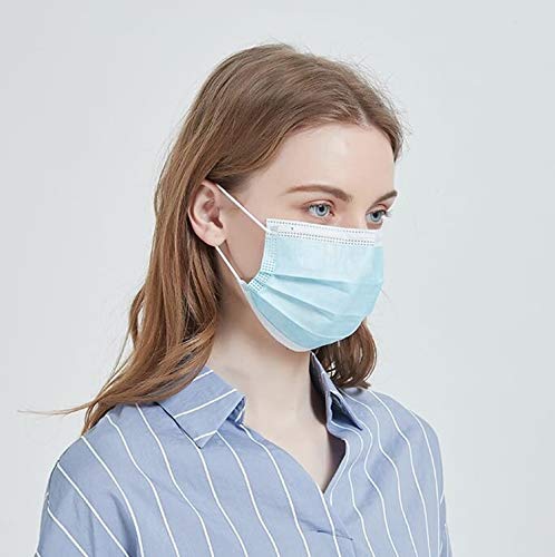 TATUBE 50Pcs Mouth, Disposable Face Mask for Unisex Outdoor, Protection Anti Dust Mask TATUBE