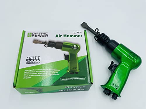 DP Dynamic Power Short Barrel Air Hammer Kit 4-Chisels D319115-SA DP Dynamic Power