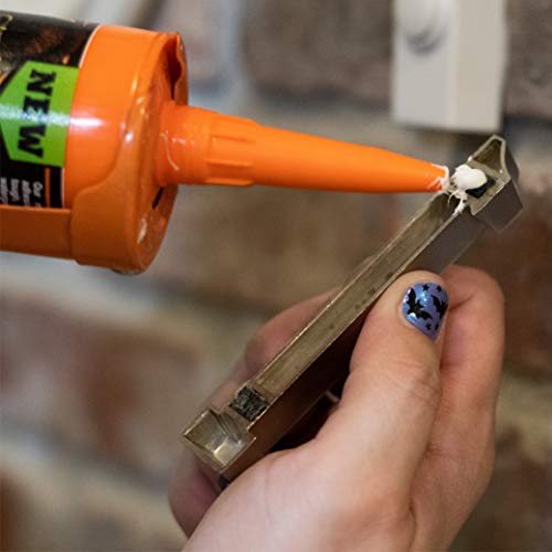 Gorilla Heavy Duty Ultimate Construction Adhesive, 9 Ounce Cartridge, White, (Pack of 2) Gorilla