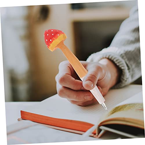 Operitacx Wooden Engraving Pen Ink Stripe Writing Pen Prizes Exchange Pens School Classroom Pens Easter Gift Pen Wood Ballpoint Pens Wood Gifts Operitacx