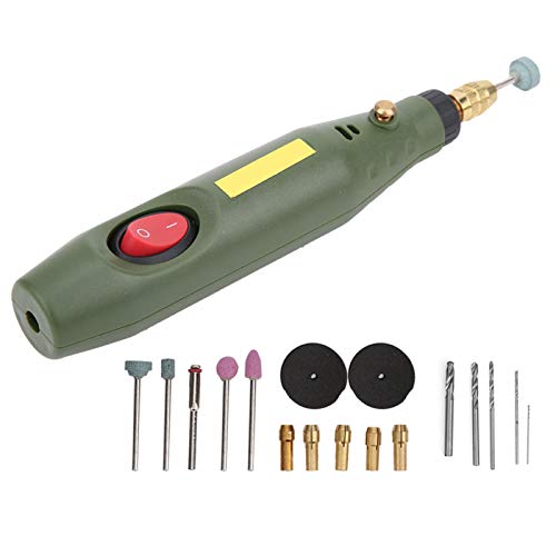 Mini Electric Drill, 18000 Rpm Grinder Engraver Rotary Carver Tool Kit, Agate Wood Carving US Plug AC 100‑240V, for Around-The-House and Crafting Niiyen