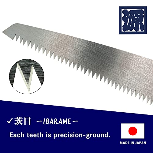 Japanese Folding Saw for Bonsai Gardening Woodworking Tree Limbs, KAKUGEN 7inch blade length lightweight handle handsaw pruning saw 角源