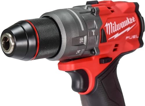 Milwaukee 3697-22 18V Lithium-Ion Brushless Cordless Hammer Drill and Impact Driver Combo Kit (2-Tool) with (2) 5.0Ah Batteries, Charger & Tool Case Milwaukee