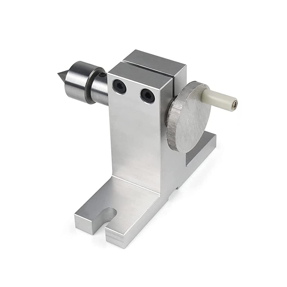 CNC Milling Machine Rotational Axis CNC Router Rotary Table Rotary a axis 4th Axis 65mm 3 Jaw Chuck Dividing Head w/ Nema17 stepper motor w/ 54mm CNCTOPBAOS