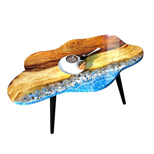 Large Resin Table Mold 24 inch Epoxy River Table Mold, Silicone Resin Tray Molds for River Table, Charcuterie Boards, Coffee Table, Desk Board, ModWgGuo