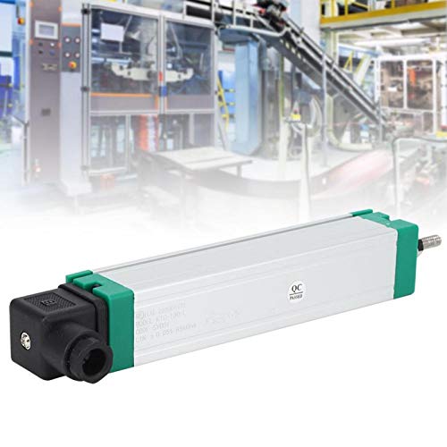 Injection Molding Electronic Ruler Pull Rod Displacement Sensor, IP67 Protection Level Stainless Steel Linear Position Sensor(KTC-100) Fafeicy