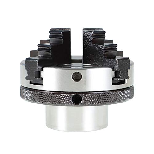 findmall Wood Lathe Chuck, 3-Inch 4 Jaw Chuck with 1-Inch by 8 TPI Spindles findmall